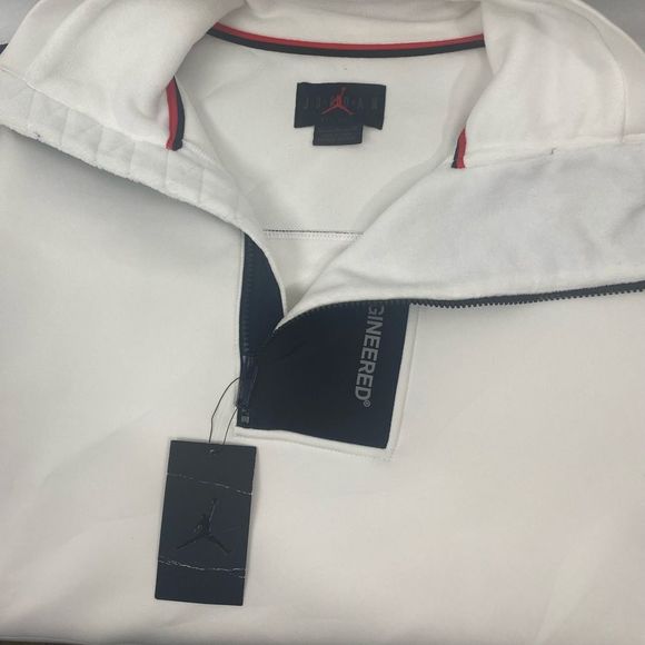 Jordan 23 Engineered Fleece Jumpman Mock 1/4 // BQ5737-100 / Medium // New - Picture 4 of 12